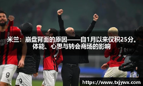 米兰：崩盘背面的原因——自1月以来仅积25分。体能、心思与转会商场的影响